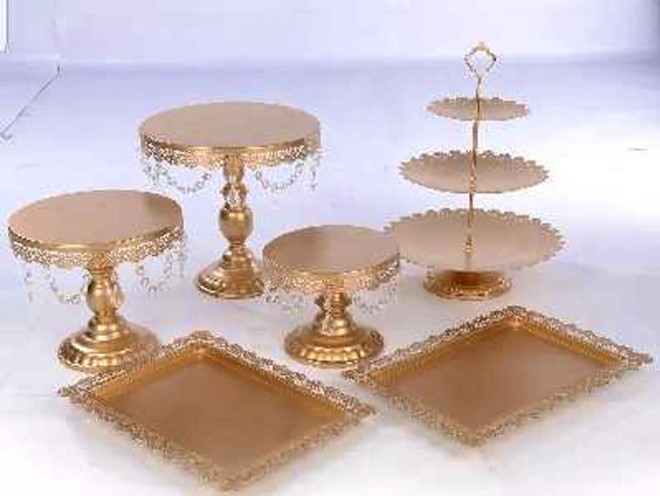 6x/set cake stand display dessert holder wedding party deco