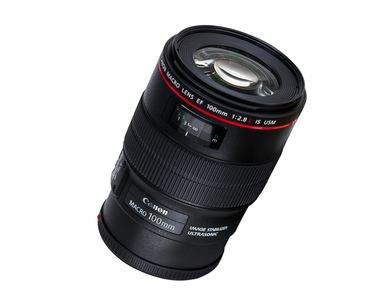  canon ef 100mm f/2.8l is usm macro black lens