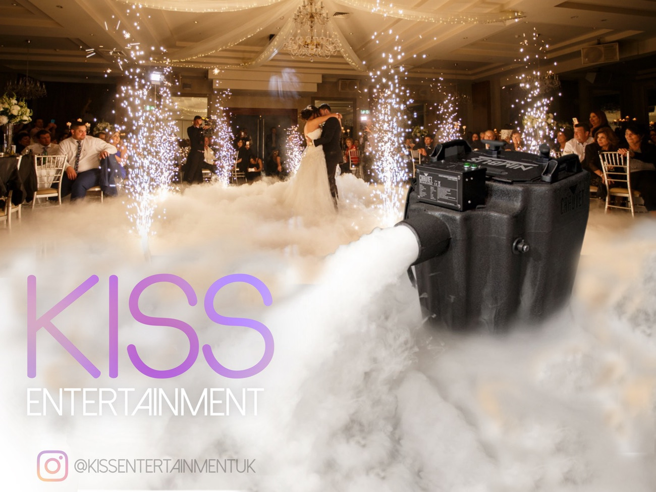 ❀ dancing on clouds effect ❀ -- wedding -- dry ice/low fog/dance floor/dj/fireworks/uplighting/stage/sparkular