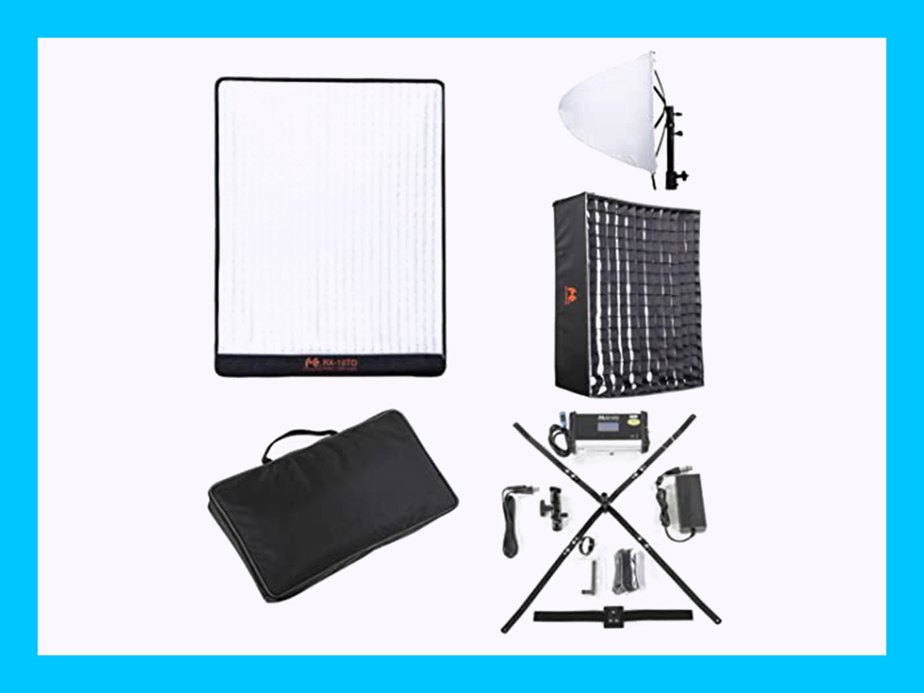  falcon eyes rx 18td 3200k to 5600k flexible led