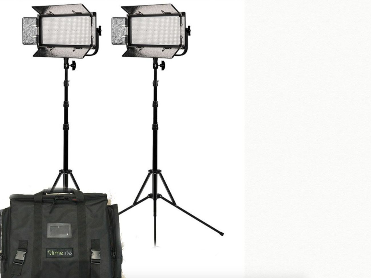  ikan ifd576 featherweight daylight 2-point led light kit 