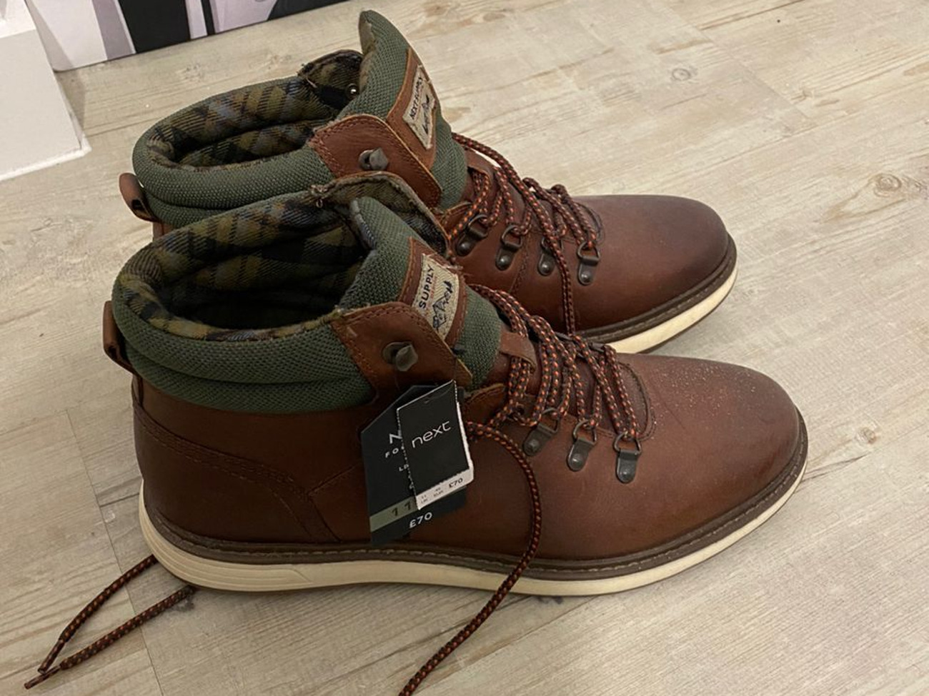 Next boots in size 45