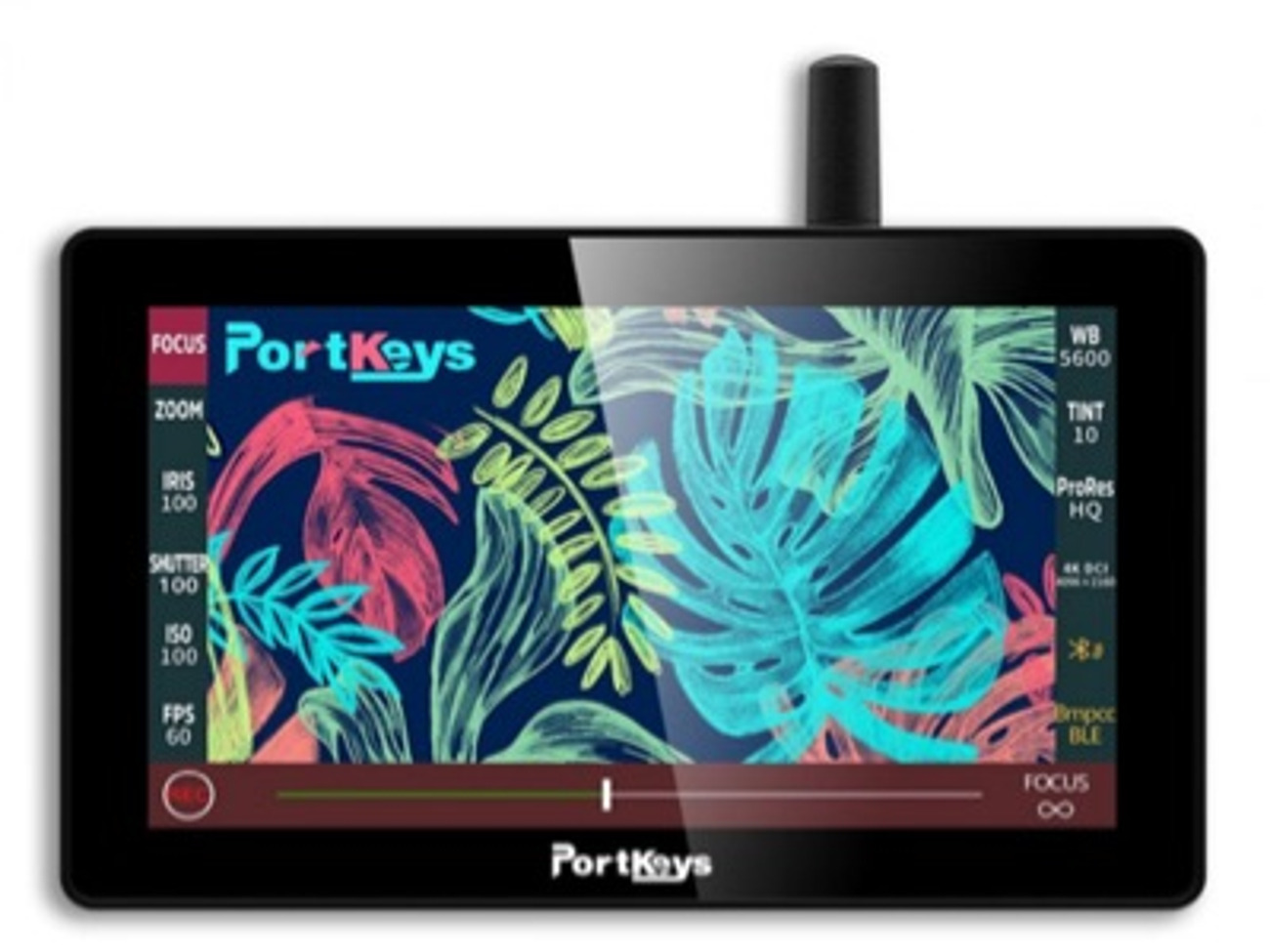  portkeys lh5p 2nd generation & 2 batteries &falcom adapter 