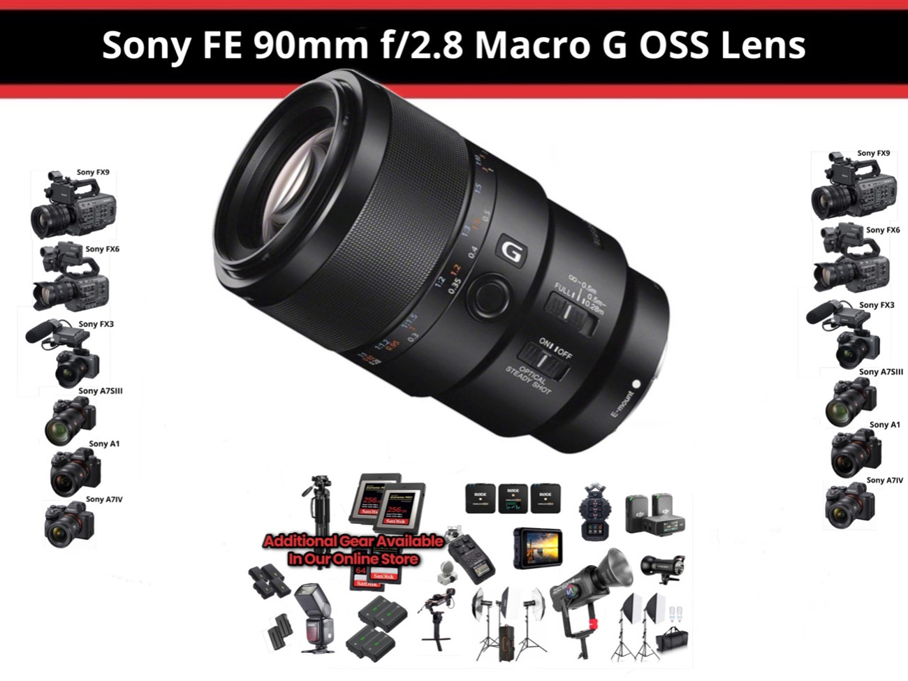  sony 90mm f2.8 macro g oss