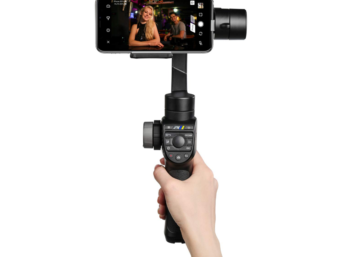  vilta-m pro 3-axis  gimbal stabilizer for ios android 