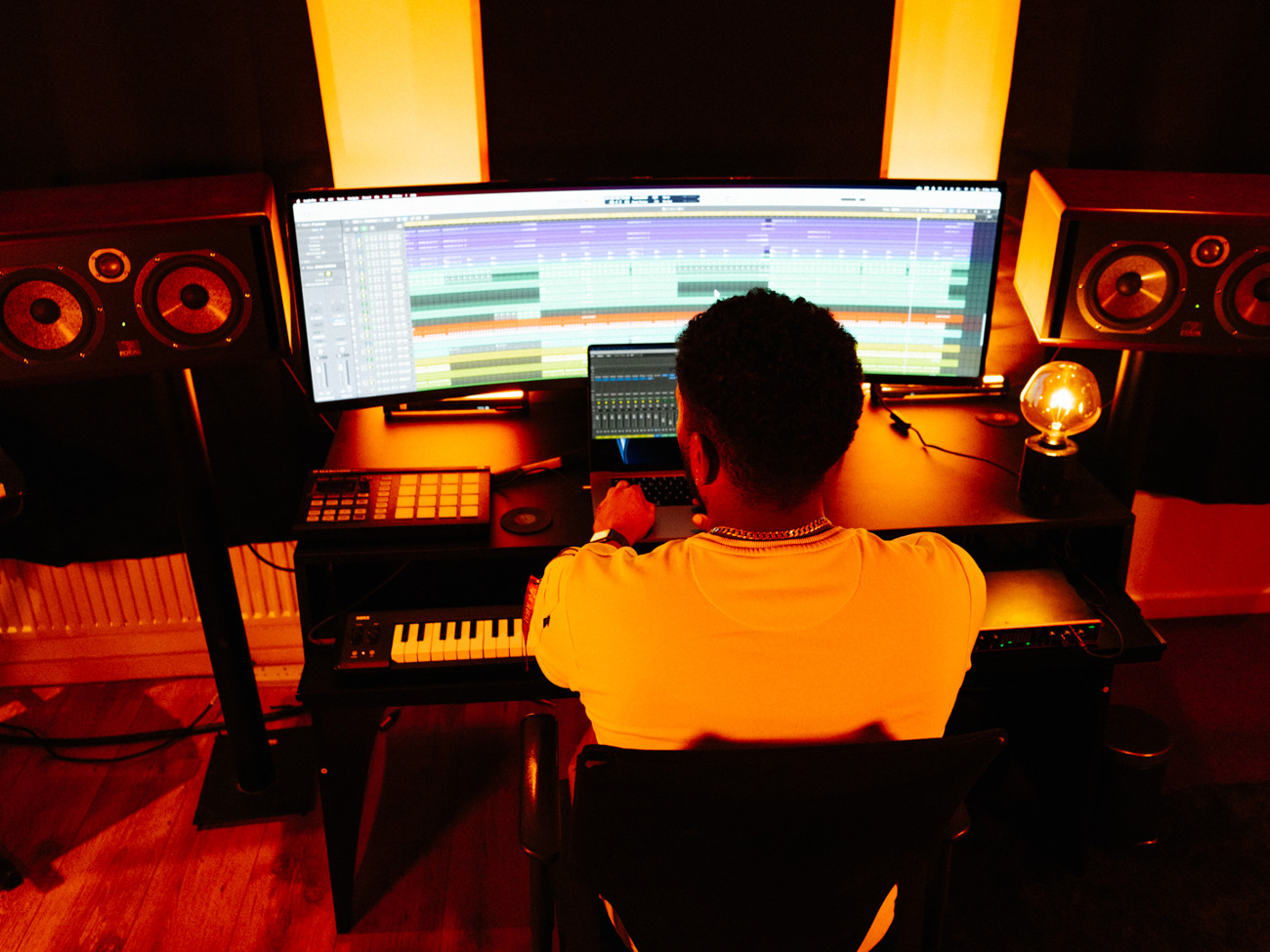  writing, production and recording space.