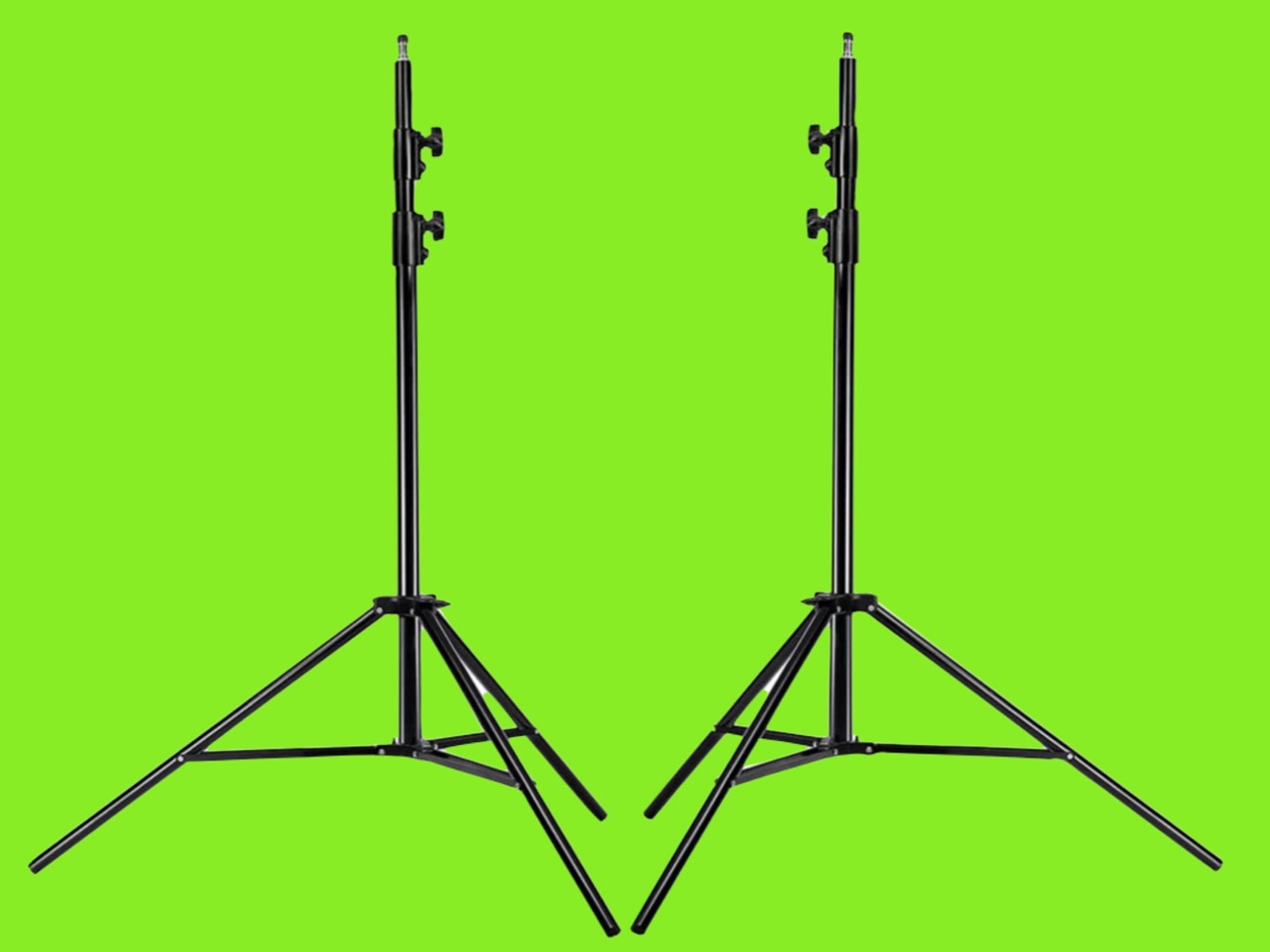 - x2 neewer® pro 9 feet / 260cm heavy duty light stand