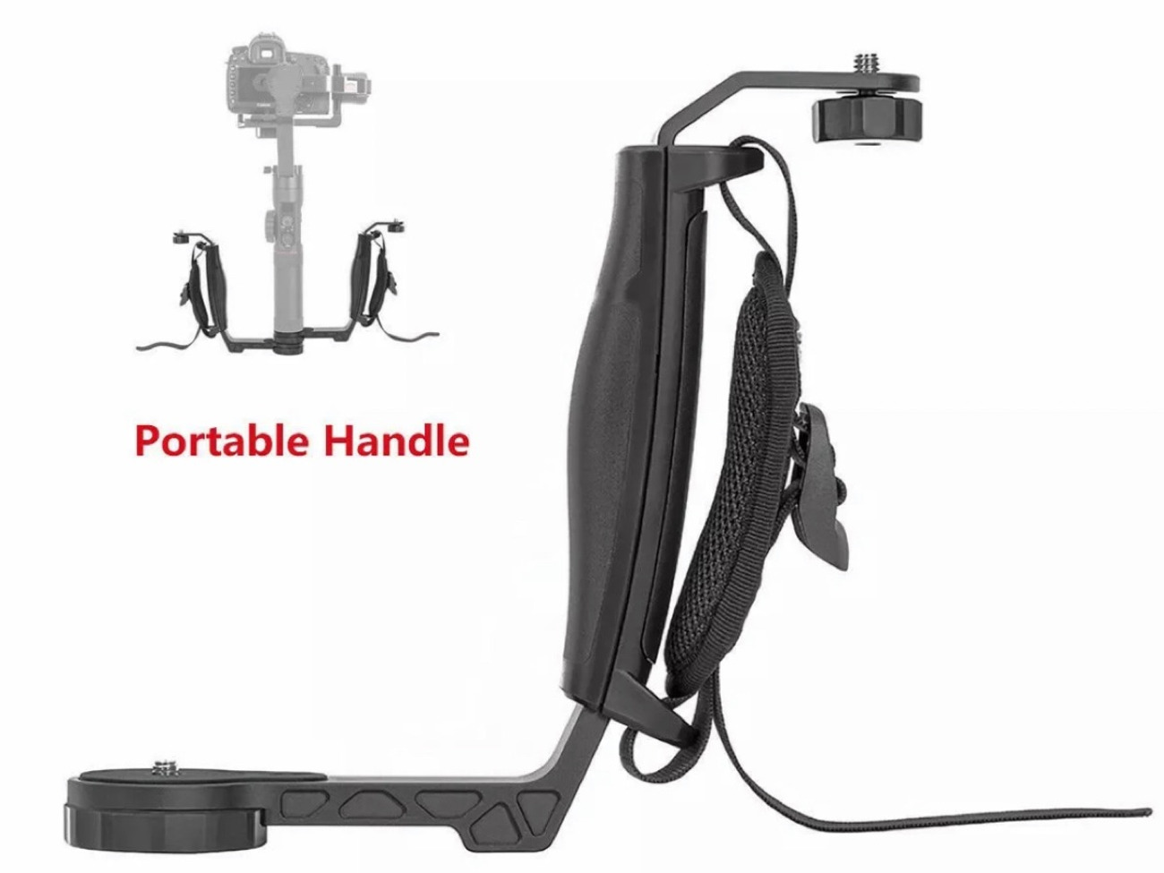  zhiyun transmount mini dual grip l bracket