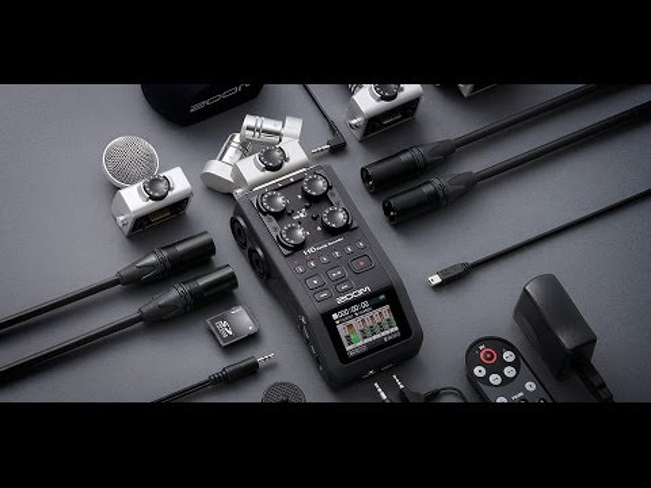  zoom h6 audio recorder 