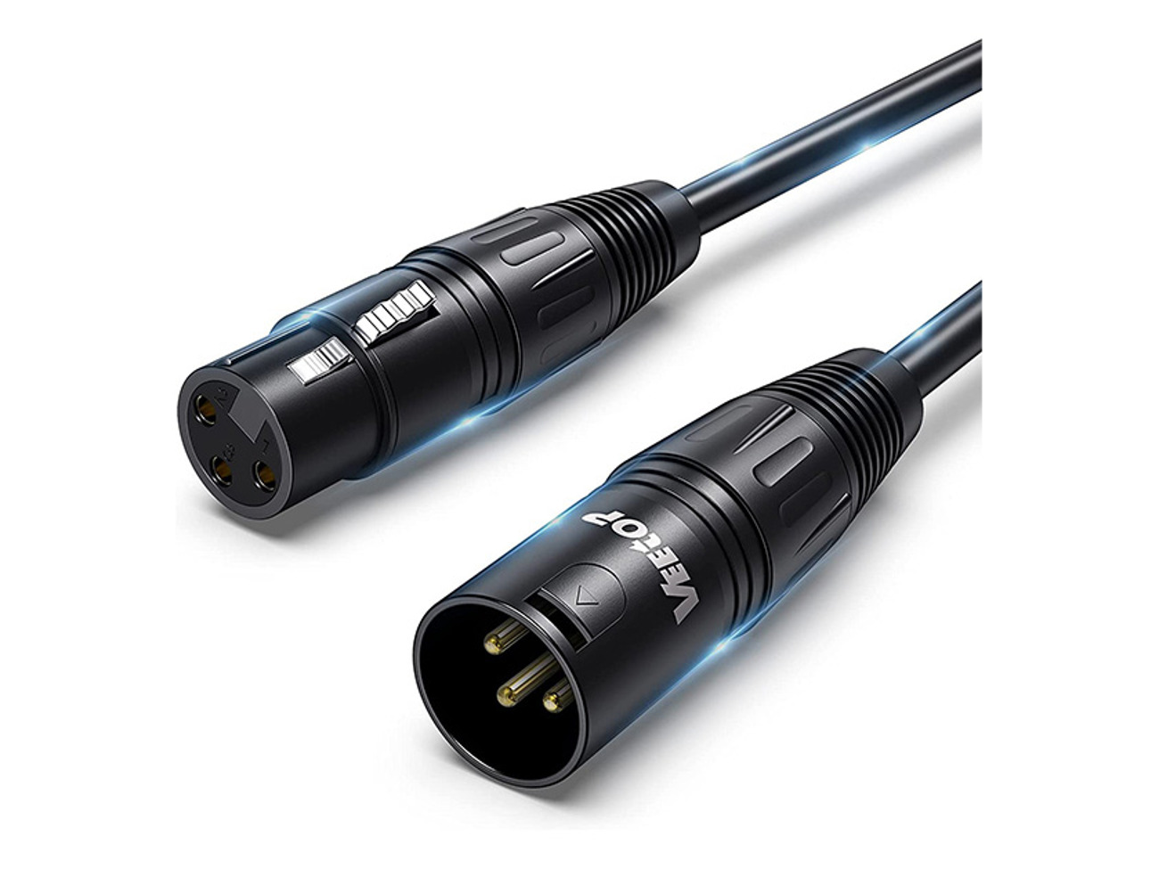 0.5m xlr to xlr cable