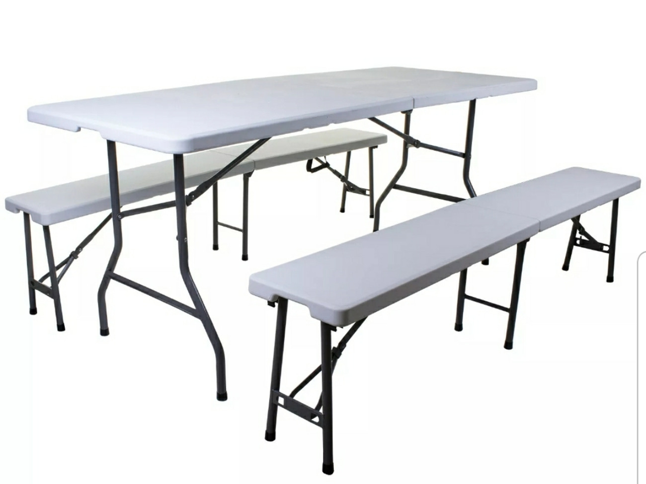 1 6ft folding table. 