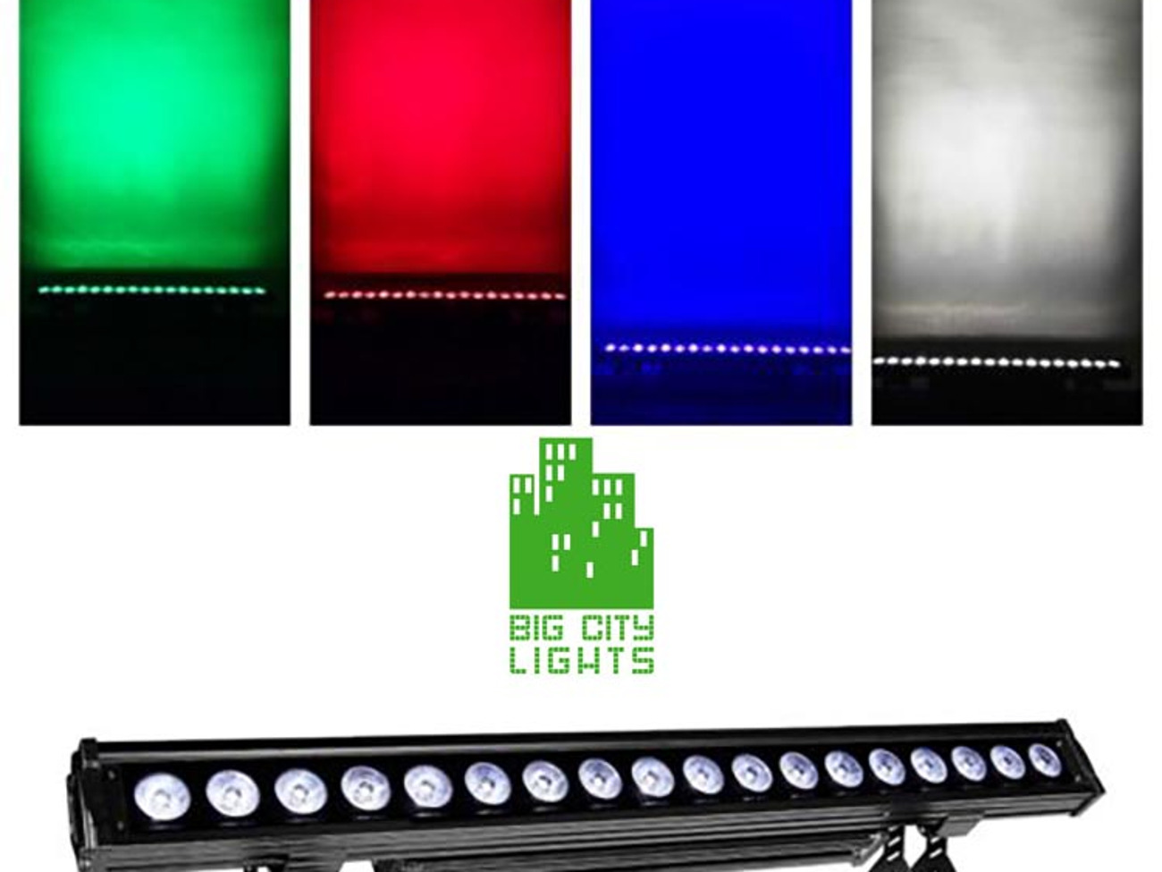 1 meter - led rgb wall washer