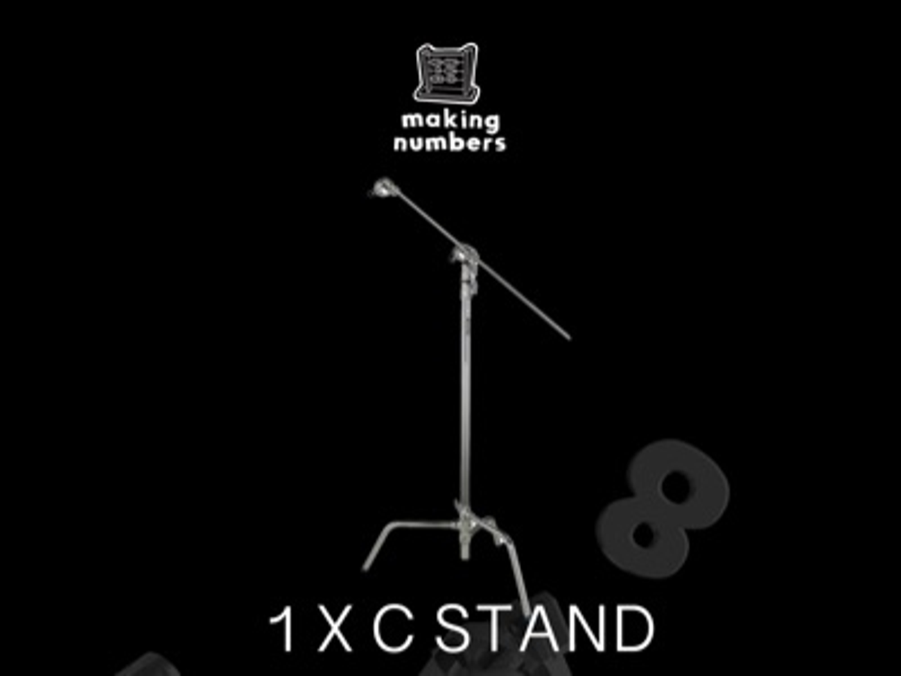 1 x c stand 