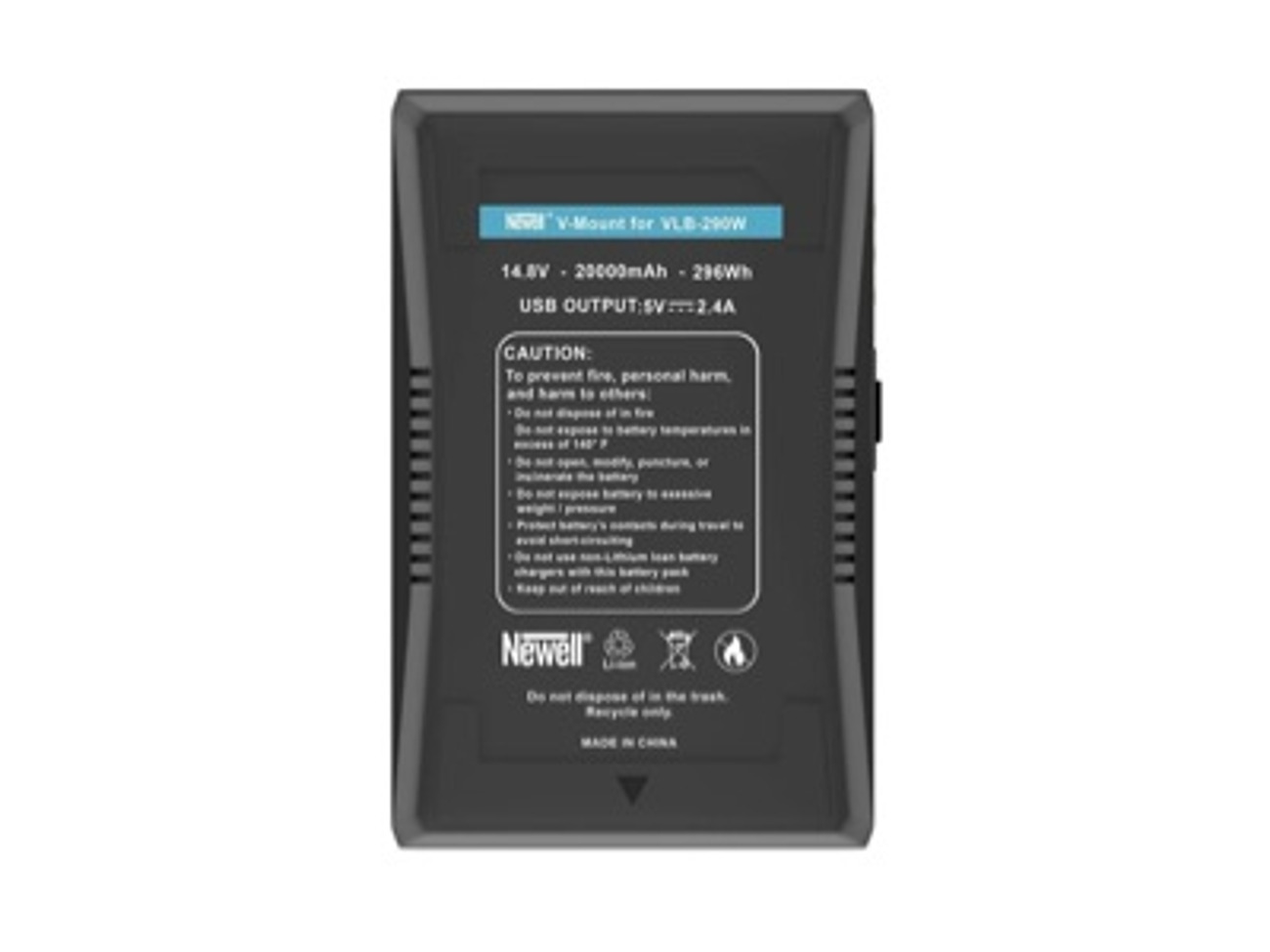 1 x newell 290 w tesla v mount battery compatible aputure 