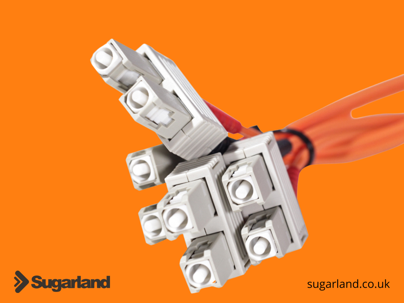100m fibre optic multicore cable