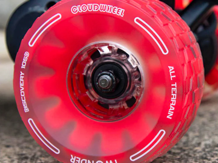 105mm cloudwheels for exway wave riot (electric skateboard)