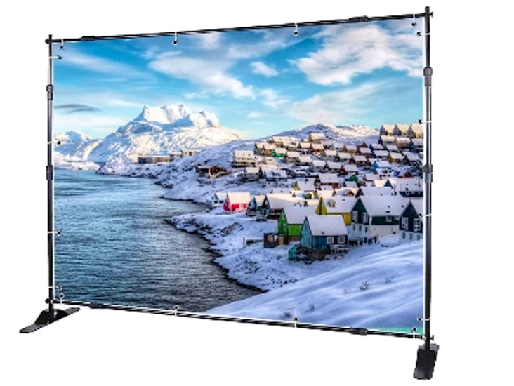 10ft x 8ft backdrop banner stand