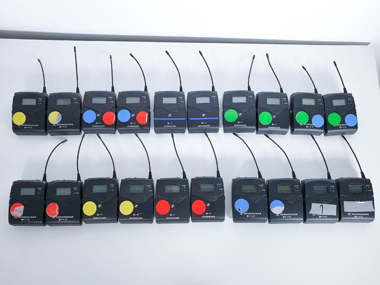 Rent 10x Body Microphone Lapel, Sennheiser G3 G4, Radio Microphone Hand