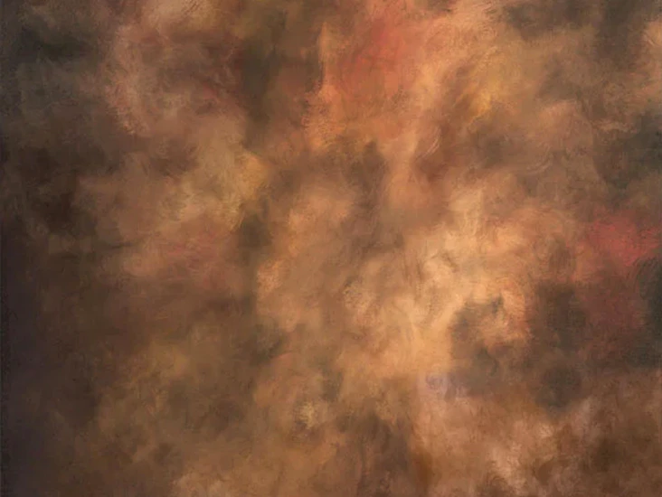 10x20' brown/orange muslin background