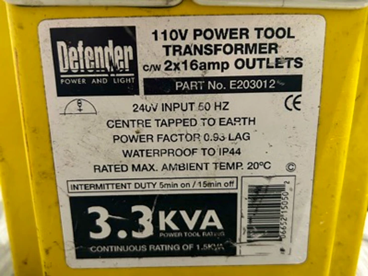 110v transformer