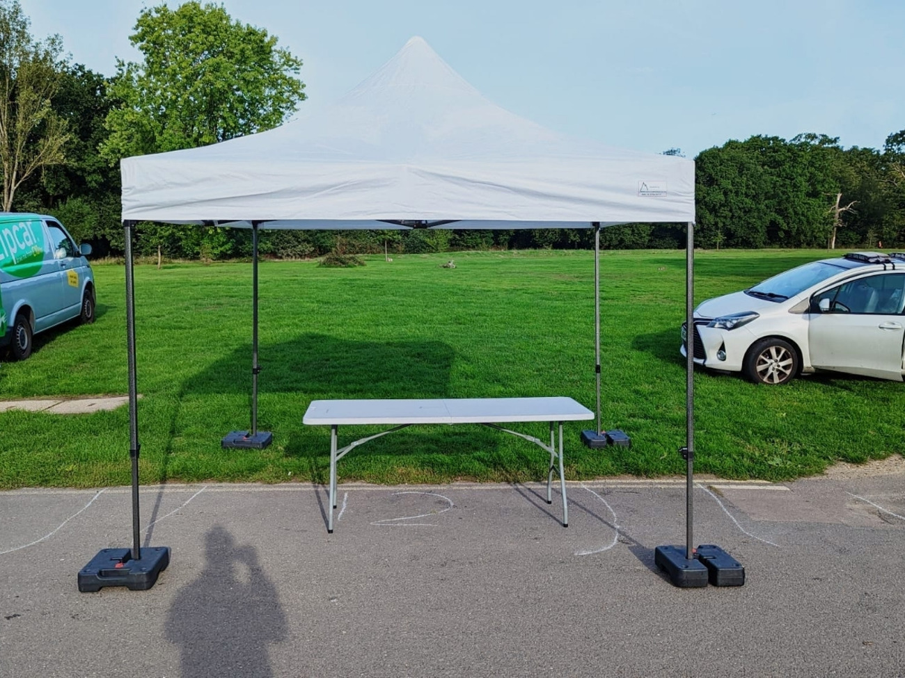 11x gazebos 3mx3m (white or black)