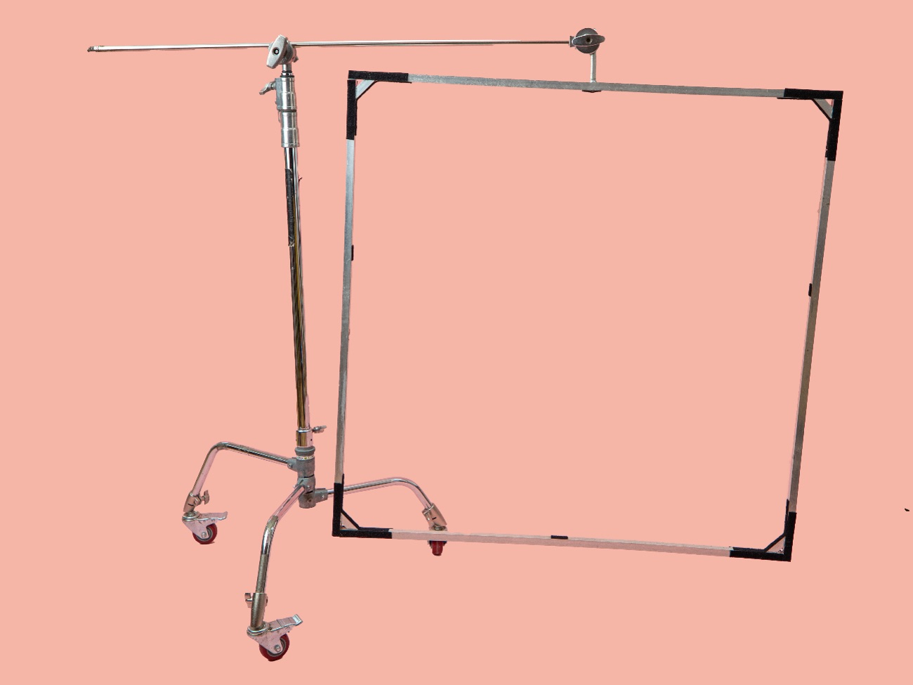 120 x 120cm diffusion gel frame with bleached muslin