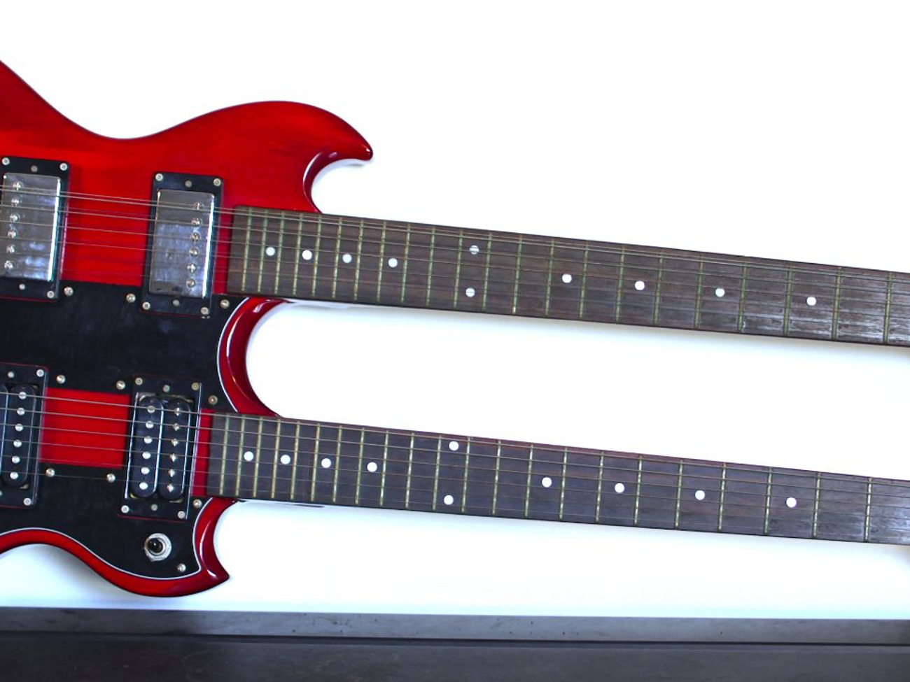 12/6 string doubleneck electric guitar