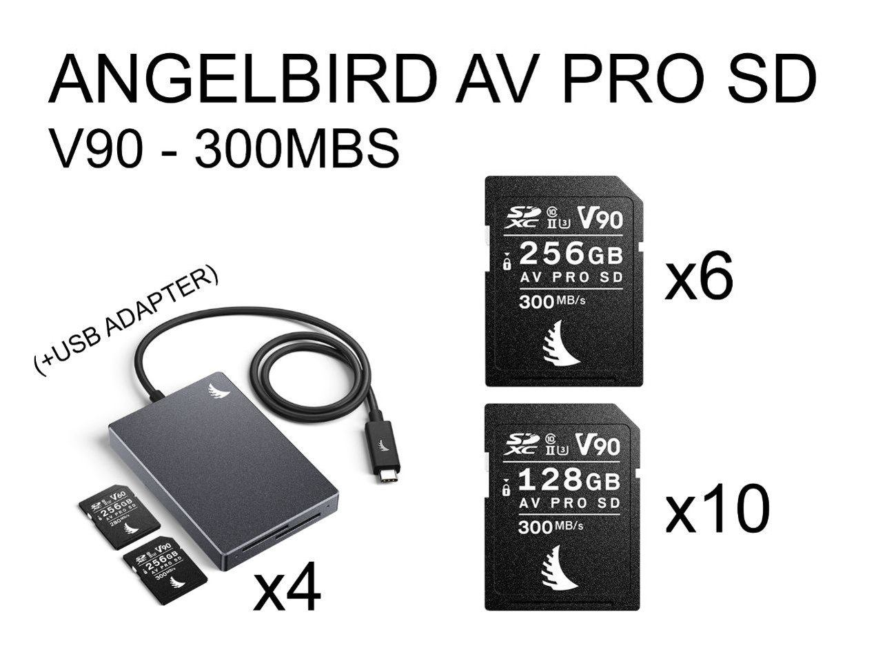 128gb / 256gb sd cards v90 fast 300mbs / media, memory