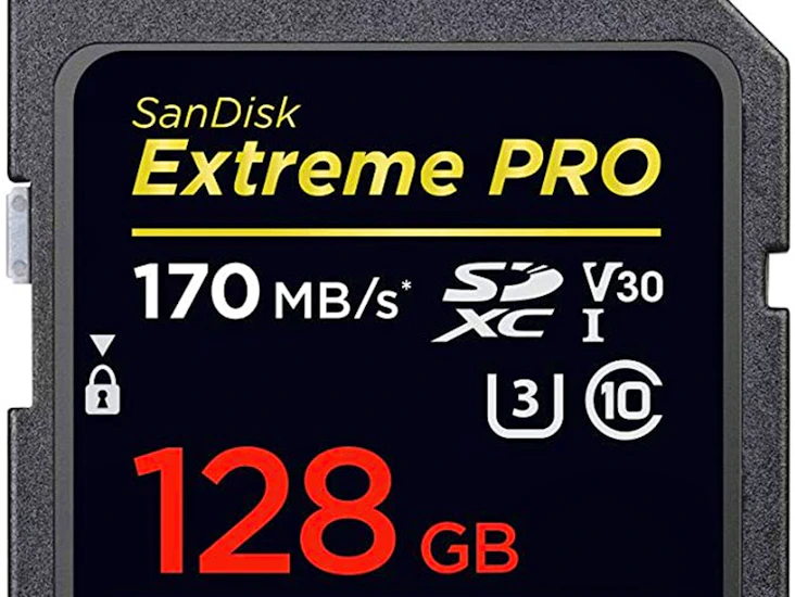 128gb sandisk sdsx extreme pro v30 uhs-1 sd card