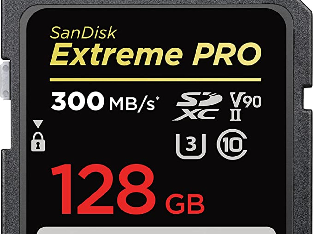 128gb sandisk sdsx extreme pro v90 uhs-ii sd card