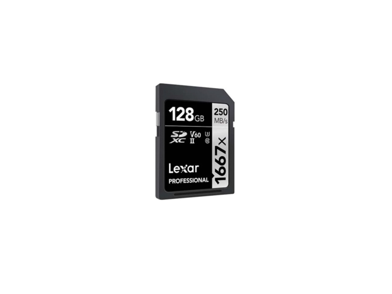 128gb sd card - 1667x (250mb/sec) uhs-ii