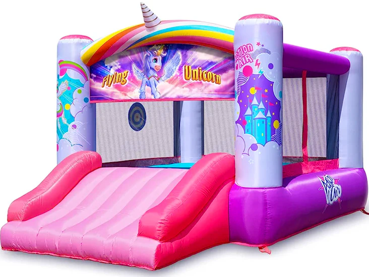 12ft x 8ft x 6ft unicorn inflatable bouncy house