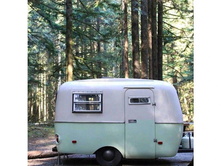 13 ft green boler camper (mid season - june)