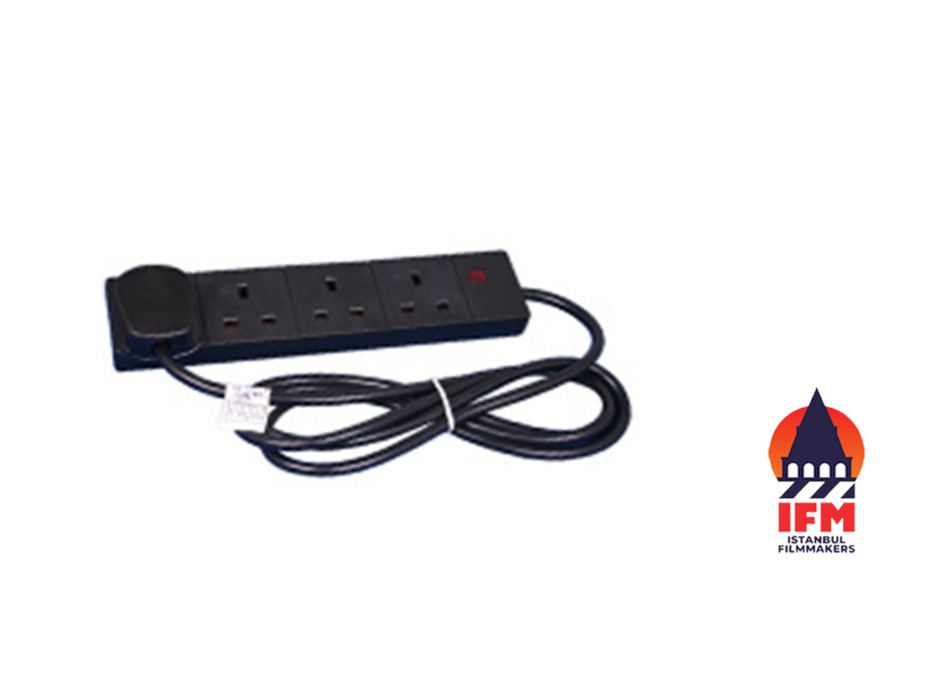13a extension cable 4 gang socket - 5 meters 