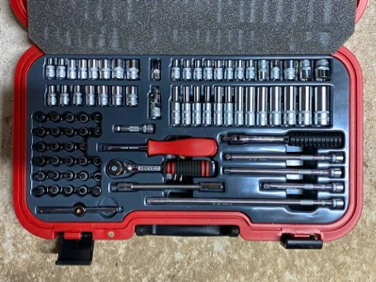 1/4 inch socket set with accessories