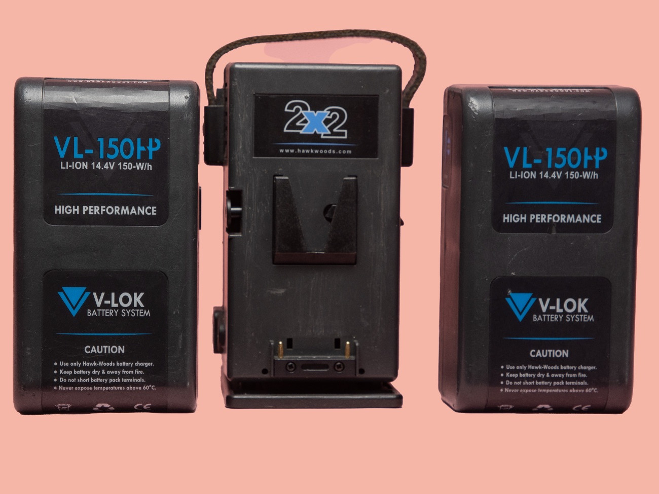150w/h hp v-lock battery kit eg. for led lights