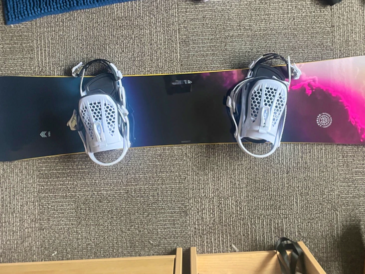 151cm flat camber all mountain snowboard