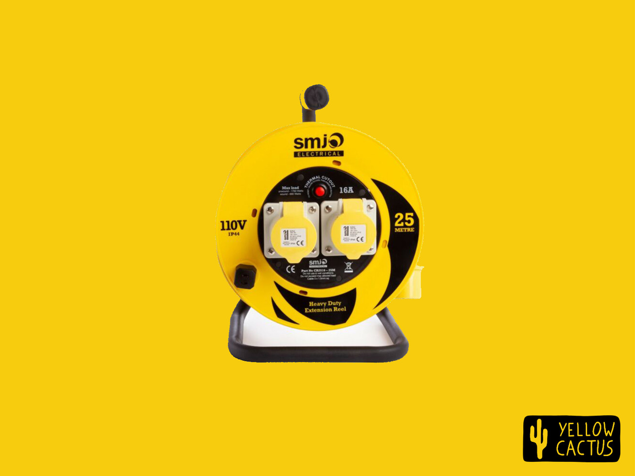 16a amp drum 25mm - film production cable extension