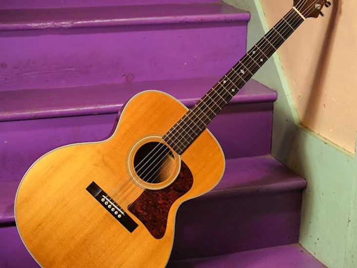 1990s hohner gruhn design (korea-made) f-1 mini-jumbo guitar