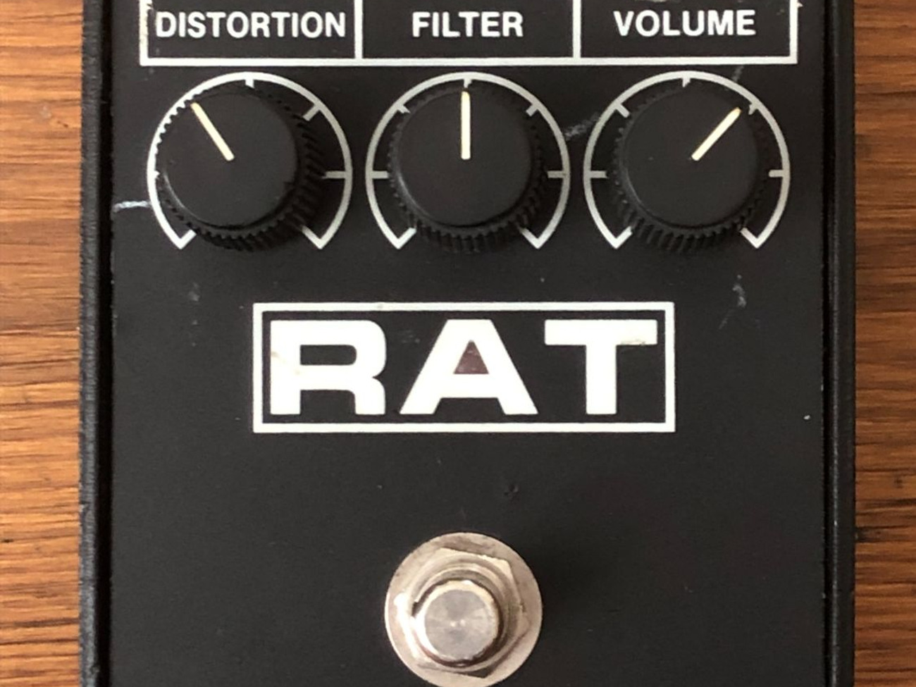 1996 proco rat 2, classic overdrive/distortion pedal