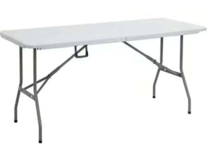 1x 6ft folding table