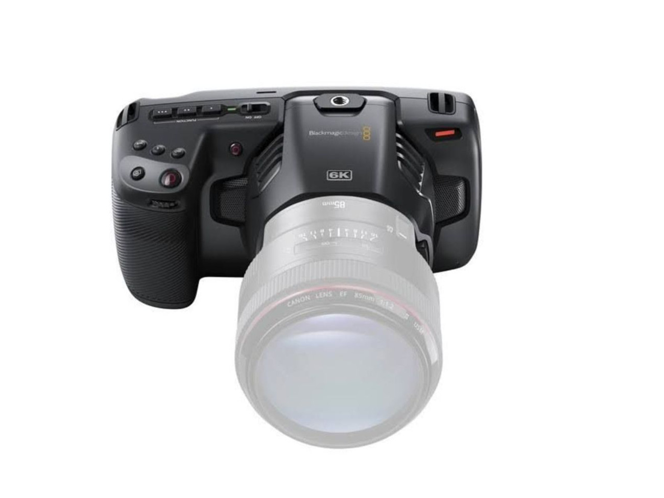 1x blackmagic pocket cinema camera 6k with accessories