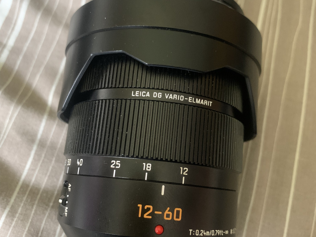 1x lumix lens 12-60mm ( f2.8 - 4.0) 