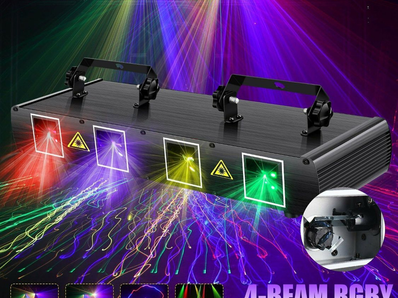 1x party laser disco lights for dj sets music gigs