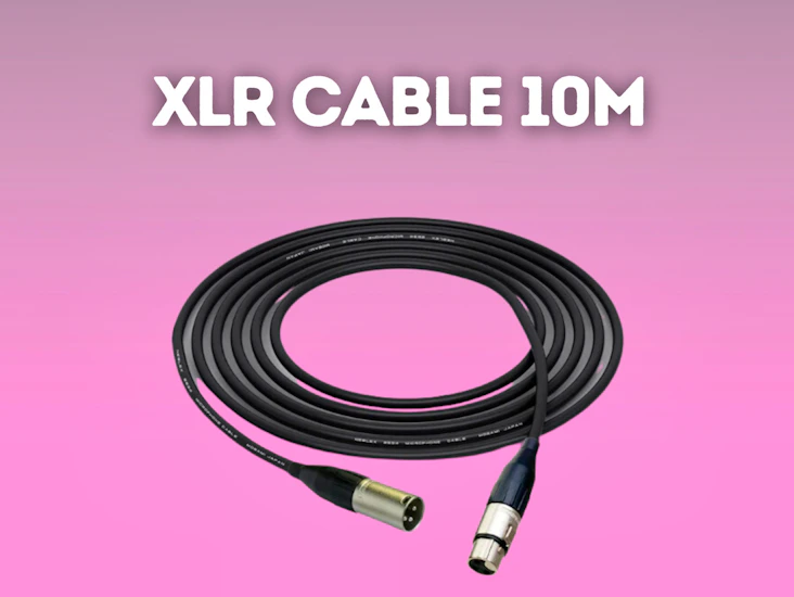 1x xlr cable 10m