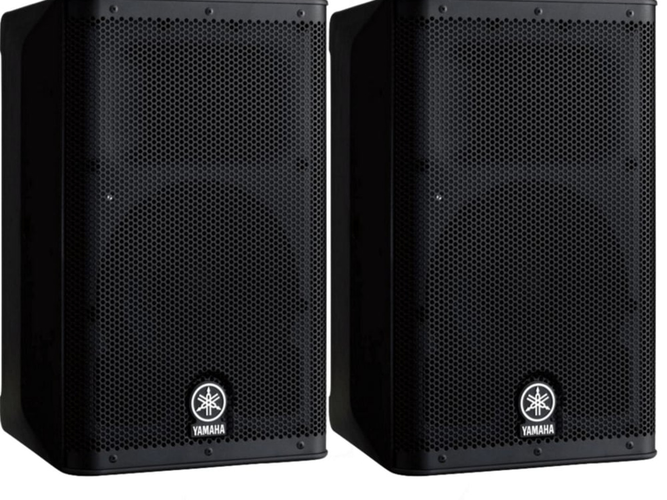 1 x yamaha dxr10 1100w 10" active pa speaker with cover