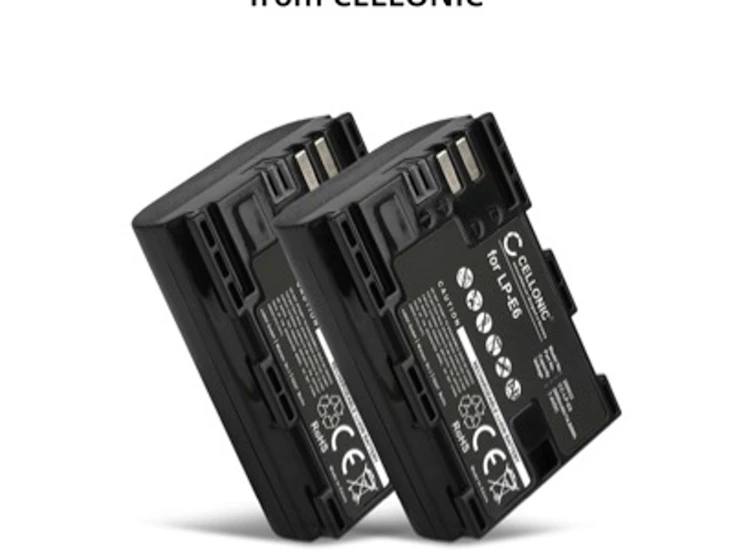 2 camera batteries for canon mk iii