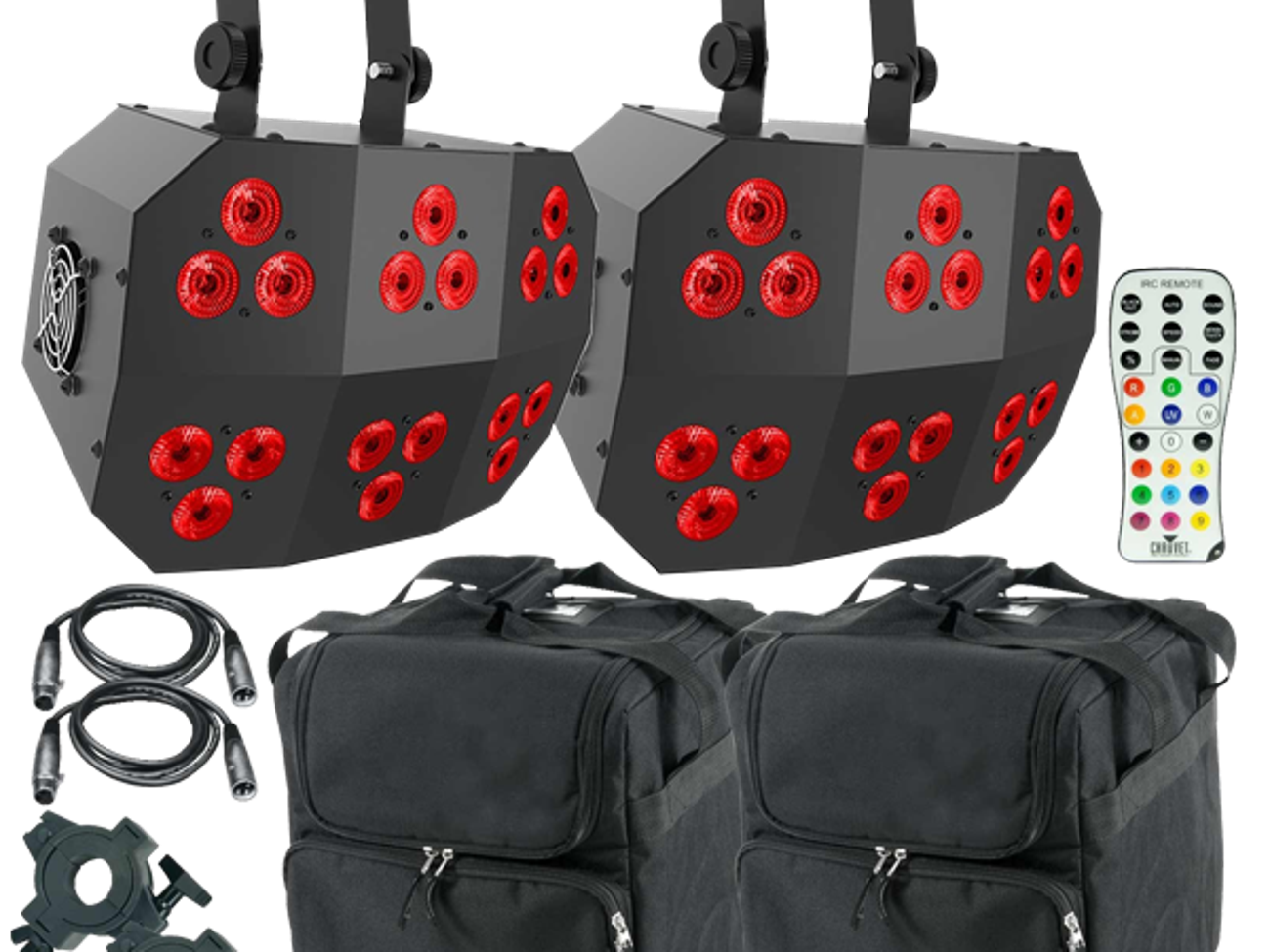 2 chauvet dj wash fx 2 (pair)