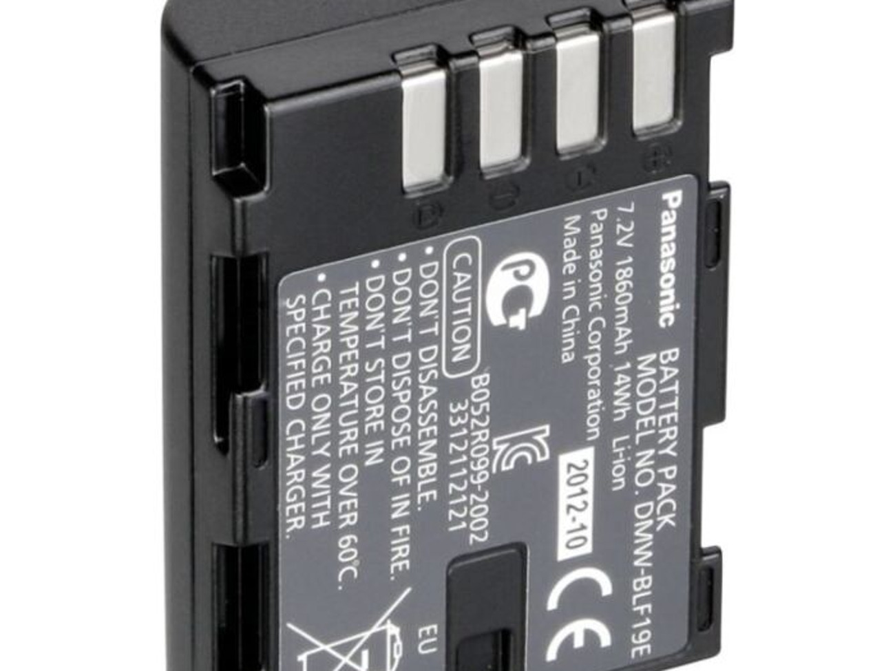 2 panasonic lumix gh4/gh5/gh5s original batteries + charger