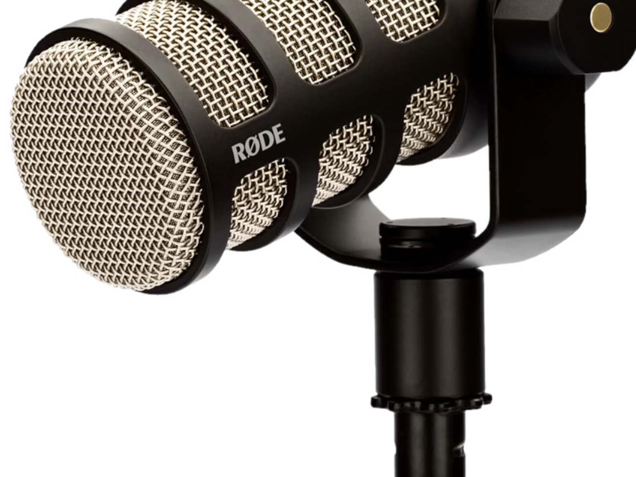 2 rode pod mics with stands